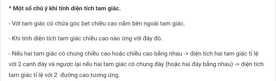 Công thức tính diện tích tam giác, hình tròn, hình vuông, hình chữ nhật, hình thang, hình bình hành-4