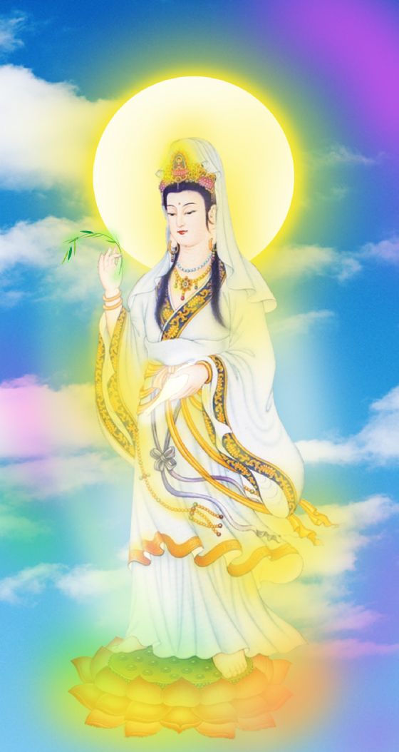 Tải hình nền phật quan âm miễn phí chân thật, sống động-19