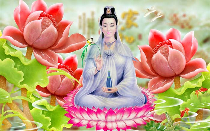 Tải hình nền phật quan âm miễn phí chân thật, sống động-2