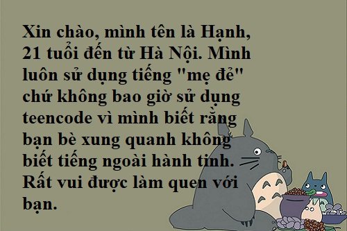 Những câu giới thiệu bản thân hài hước trên Facebook-4