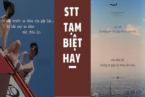 Những lời chào tạm biệt hay nhất, Stt tạm biệt khi xa quê