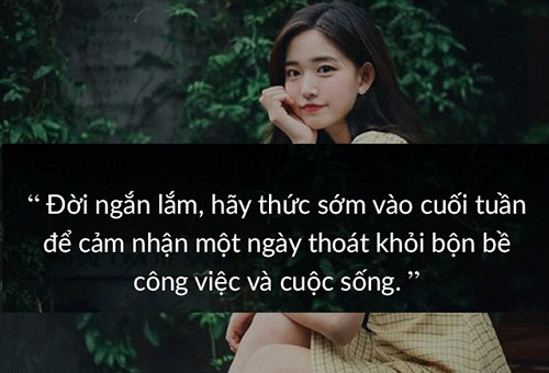 Những lời chúc cuối tuần vui vẻ, STT cuối tuần bình yên-2