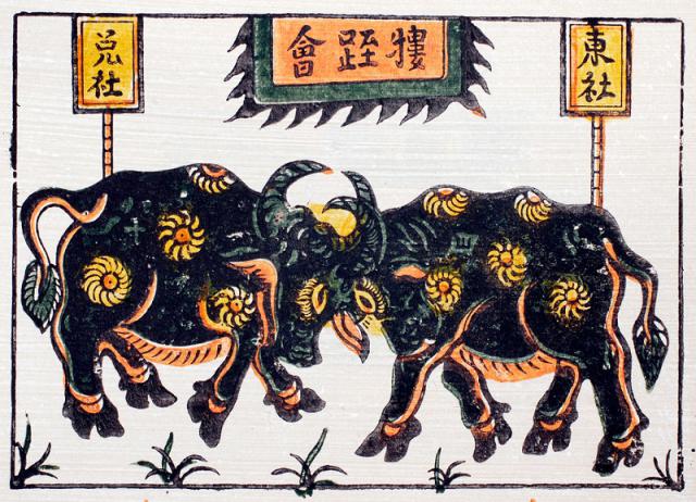 Tranh vẽ lễ hội Việt Nam