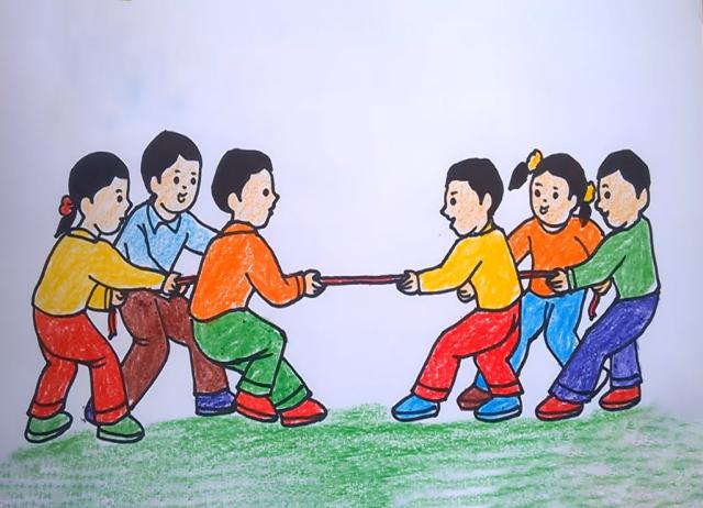 Tranh vẽ lễ hội Việt Nam